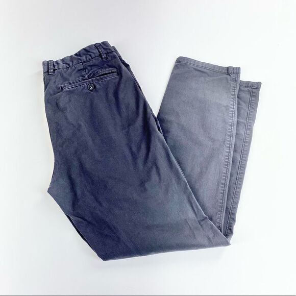 Everlane midweight grey slim chino pant 32 x 34 - Picture 2 of 9